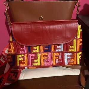 Multicolor Logo crossbody Bag